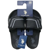 Wholesale - BLACK BOYS SANDALS SIZE 10-4 U.S. POLO ASSN. C/P 24, UPC: 662239092012
